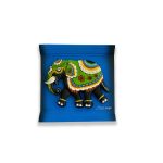 Hand Painted Elephant wooden art - wall Hanger