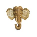 Wooden Elephant Head - Wall Hanger